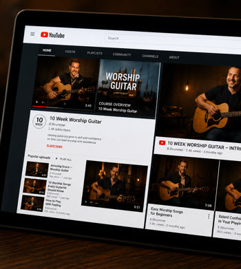worship guitar book